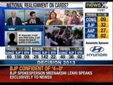 BJP spokesperson Meenakshi Lekhi speaks exclusively to NewsX