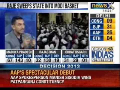 Election results 2013: AAP's Shazia Ilmi loses from RK Puram seat - NewsX