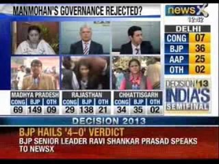 AAP leading in 25 seats, supporters celebrate big victory in Delhi - NewsX