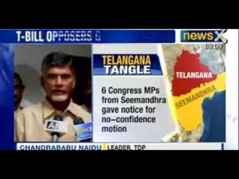 Trouble for Congress as six MPs want no confidence motion over Telangana - NewsX