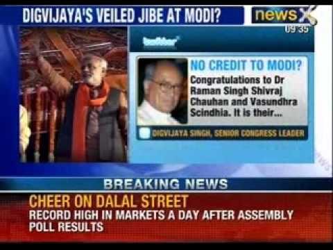 Digvijay cautions BJP, says don't credit someone else for poll victories - NewsX