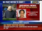 Speaker accepts no-confidence motion moved by TDP - NewsX