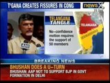 Trouble for Congress as 6 MPs want no confidence motion over Telangana - NewsX