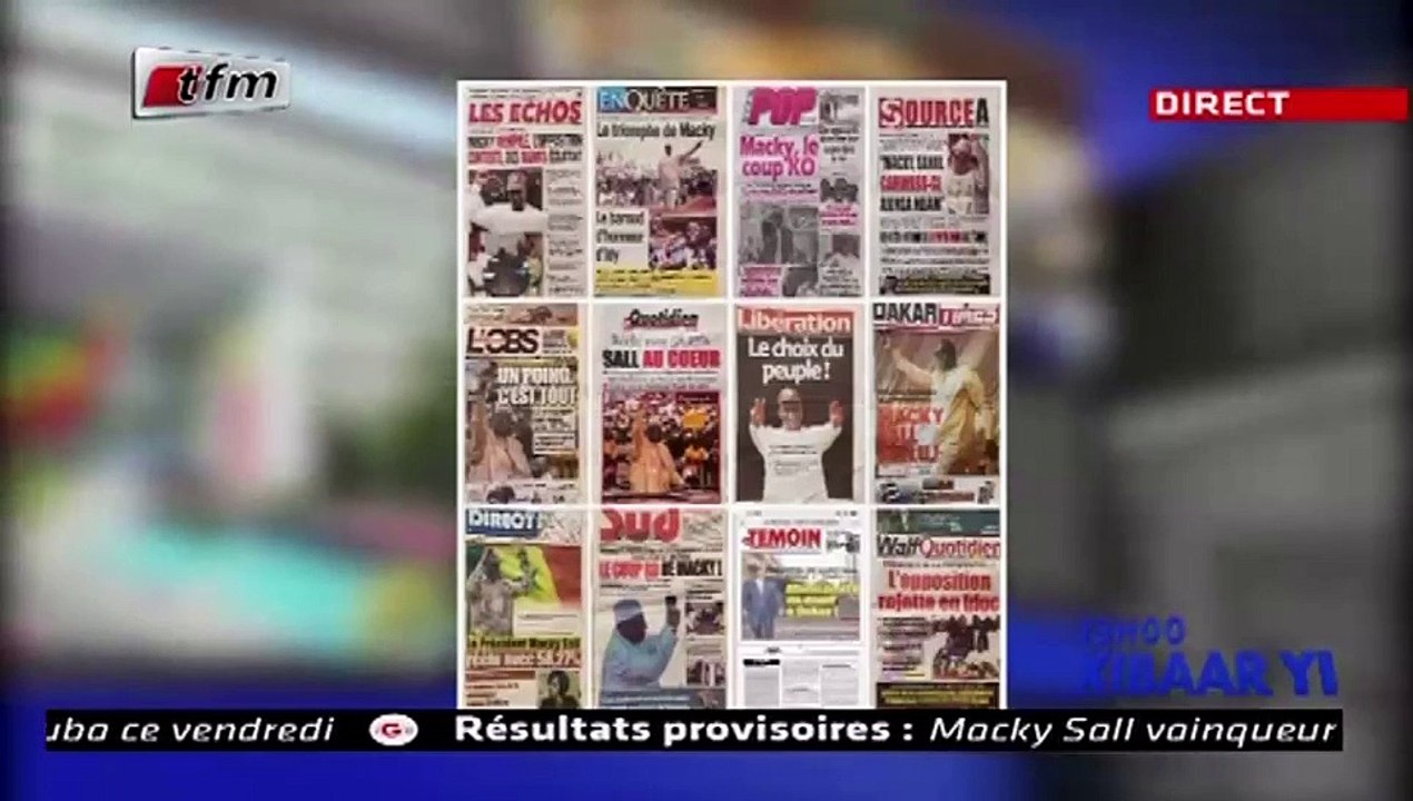 REPLAY - Revue de Presse - Pr : MAMADOU MOUHAMED NDIAYE - 01 Mars 2019