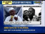 Anna Hazare's fast-unto-death for Jan Lokpal Bill enters second day - NewsX