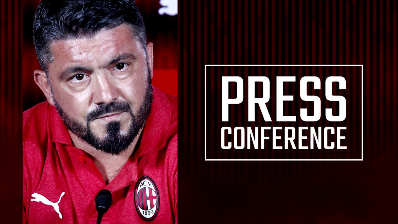Gattuso: "Dobbiamo pensare solo al Sassuolo"