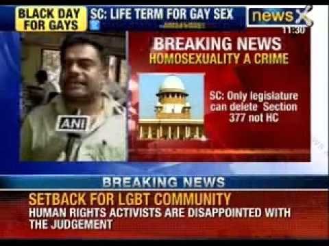 Homosexuality a crime: It's an issue for the parliament to decide and not Supreme court - NewsX