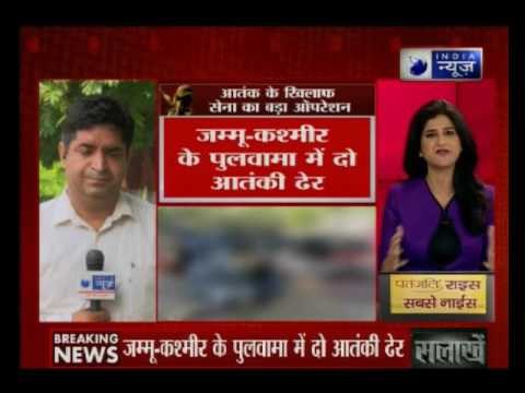 Jammu and Kashmir:2 terrorists Killed in Encounter in Pulwama District