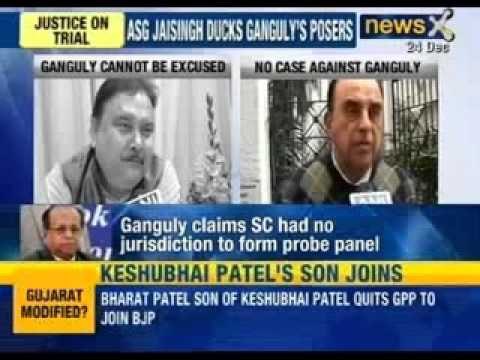 NewsX: Ashok Ganguly claims SC had no jurisdiction to form probe panel