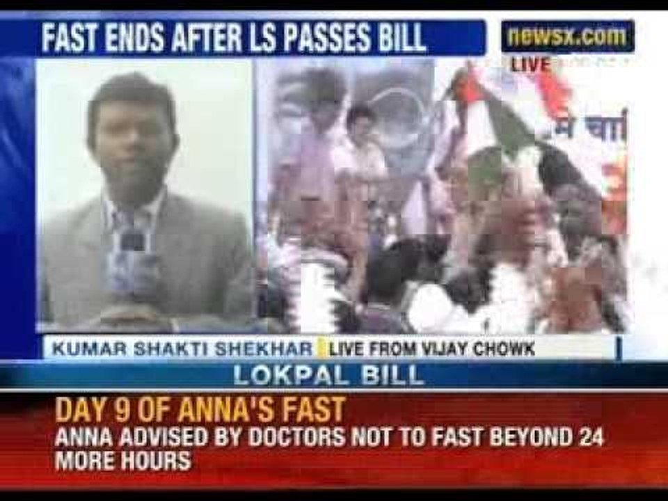 News X: Anna Hazare to finally break fast, afte...