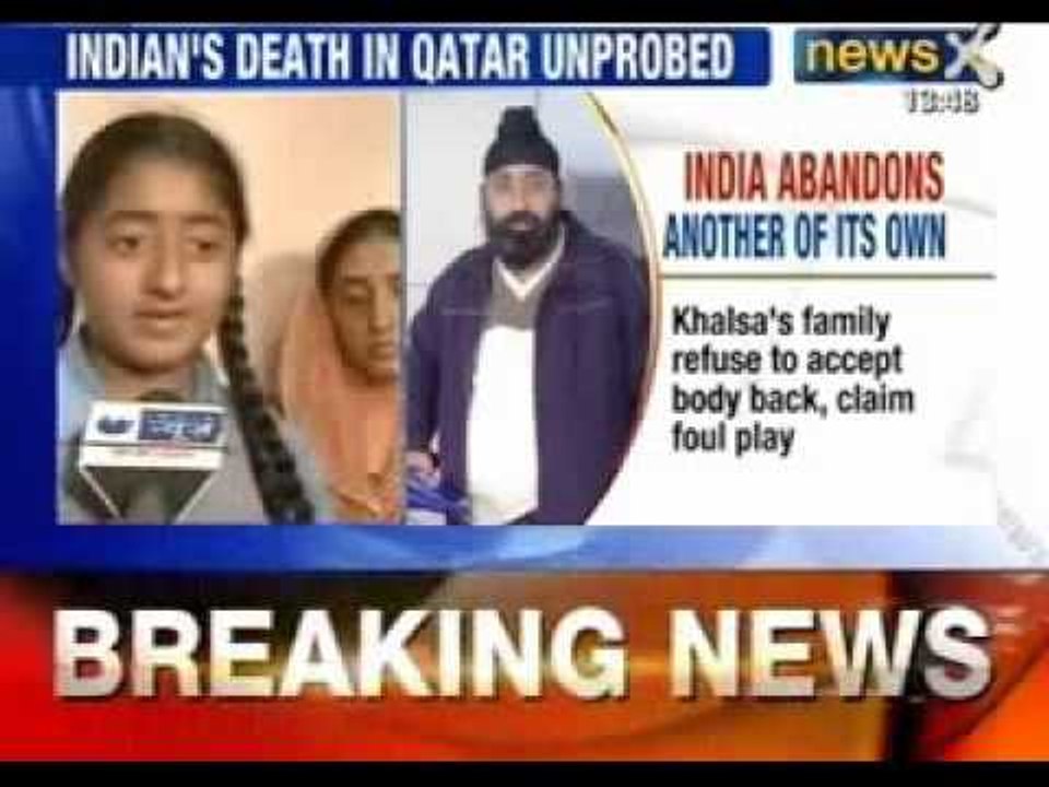News X: India abandons another of it's own. Khalsa's family refuse to accept body back