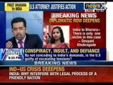 NewsX: India to Bharara - There is only one victim in this case - Devyani Khobragade