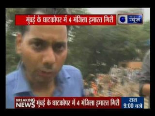 7 died, 16 rescued in a debris of a 4 storey building which fell down in Mumbai's Ghatkopar