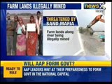 Threatened by Sand Mafia: Farm lands along river being illegally mined - News X