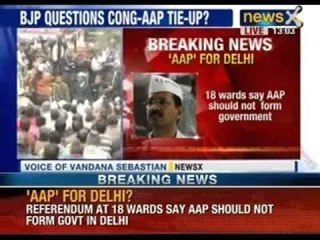 AAP gets overwhelming response on question of government formation - NewsX