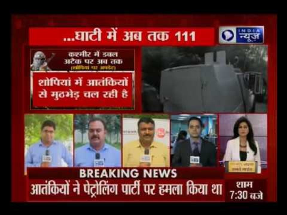 Jammu and Kashmir: 3 soldiers injured, 2 shot dead in Shopian’s encounter operation