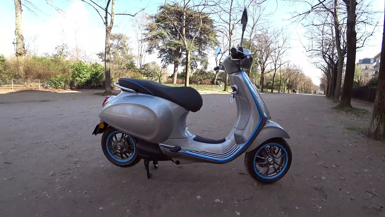 VESPA ELETTRICA 100% électrique ESSAI Auto-Moto.com