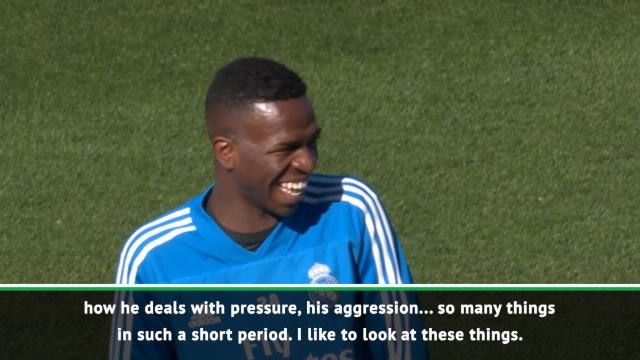 Solari lauds early success of Vinicius at Real Madrid