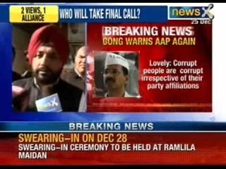 AAP support splits Congress - NewsX