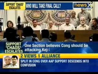 Congress first defeated, now stands on split by Aam Aadmi Party - News X