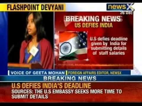 US Hiding details: Faceoff over Devayani case escalates. US withholds key staff details.