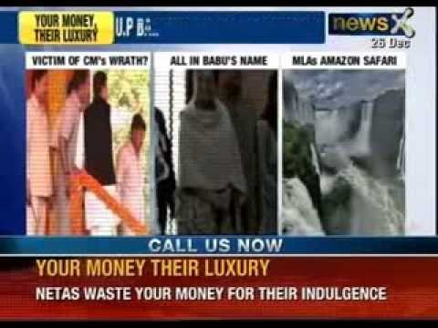 Your Money their Luxury: Netas waste your money for their indulgence