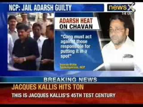 Adarsh heat on Chavan: NCP-BJP raise the bar - NewsX