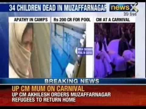 Uttar Pradesh Chief Minister Akhilesh Yadav orders Muzaffarnagar refugees to return home - NewsX