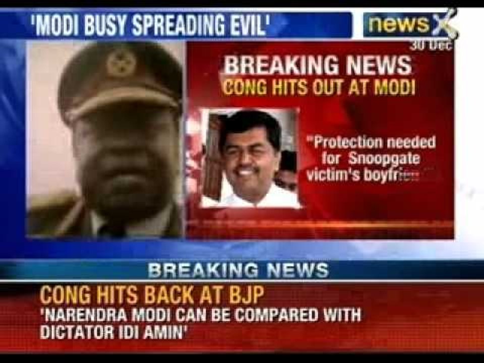 Congress leader BK Hari Prasad slams Narendra Modi - NewsX