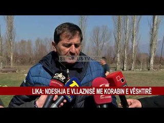 LIKA: NDESHJA E VLLAZNISË ME KORABIN E VËSHTIRË