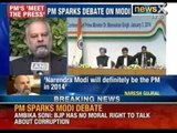 PM's Narendra Modi punch: People will answer Prime Minister on Narendra Modi, says BJP - NewsX
