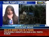 Dense fog cancels flights at IGI airport Delhi - NewsX