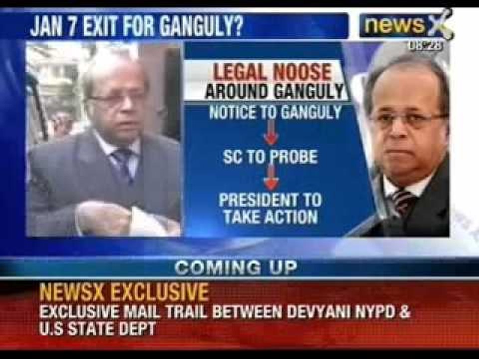Will Justice Ganguly quit his post ? - NewsX