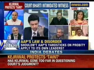 India debate: Shouldn't AAP's yardsticks on probity apply to its own leaders? - NewsX