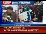 AAP office attack: AAP hits out at Hindu Raksha Dal for ransacking office - NewsX