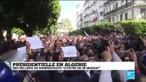 Des milliers d'Algériens manifestent contre un 5e mandat de Bouteflika