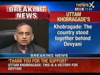 Uttam Khobragade expresses gratitude towards people, media and the government - NewsX
