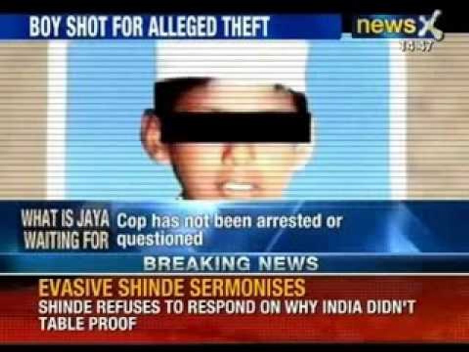 Police Torture in India: Boy shot inside Police Station by cops. Trigger happy cop roams free.
