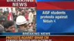 AISF students protest against Bihar Chief Minister Nitish Kumar - NewsX