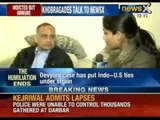 Devyani Khobragade returns home, Uttam and Devyani Khobragade talks exclusively with NewsX