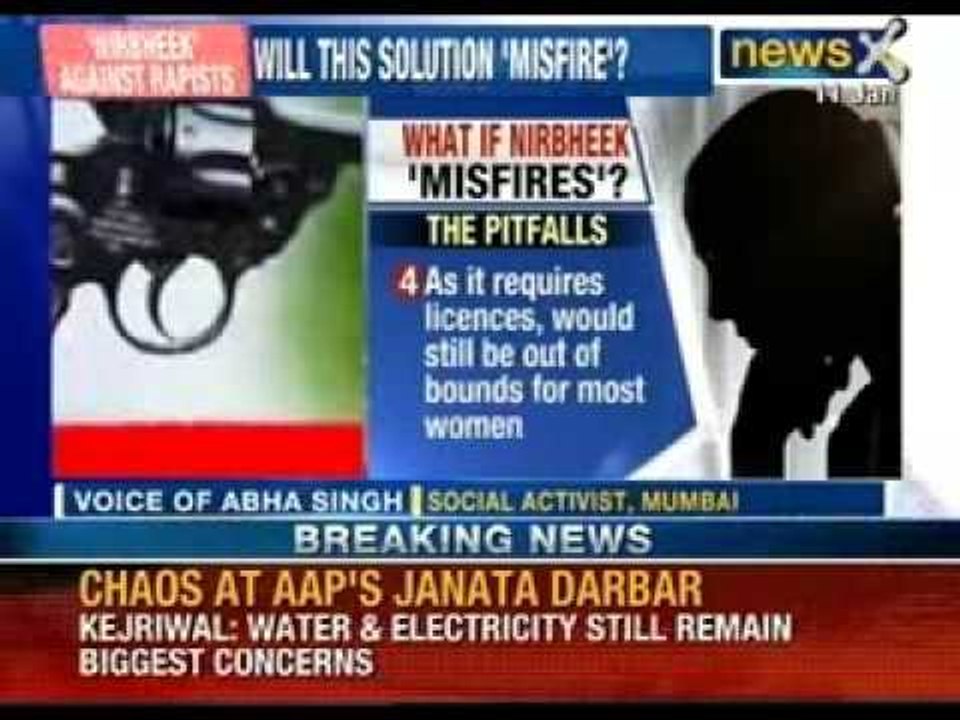 'Nirbheek' against rapists: First gun designed for women - NewsX