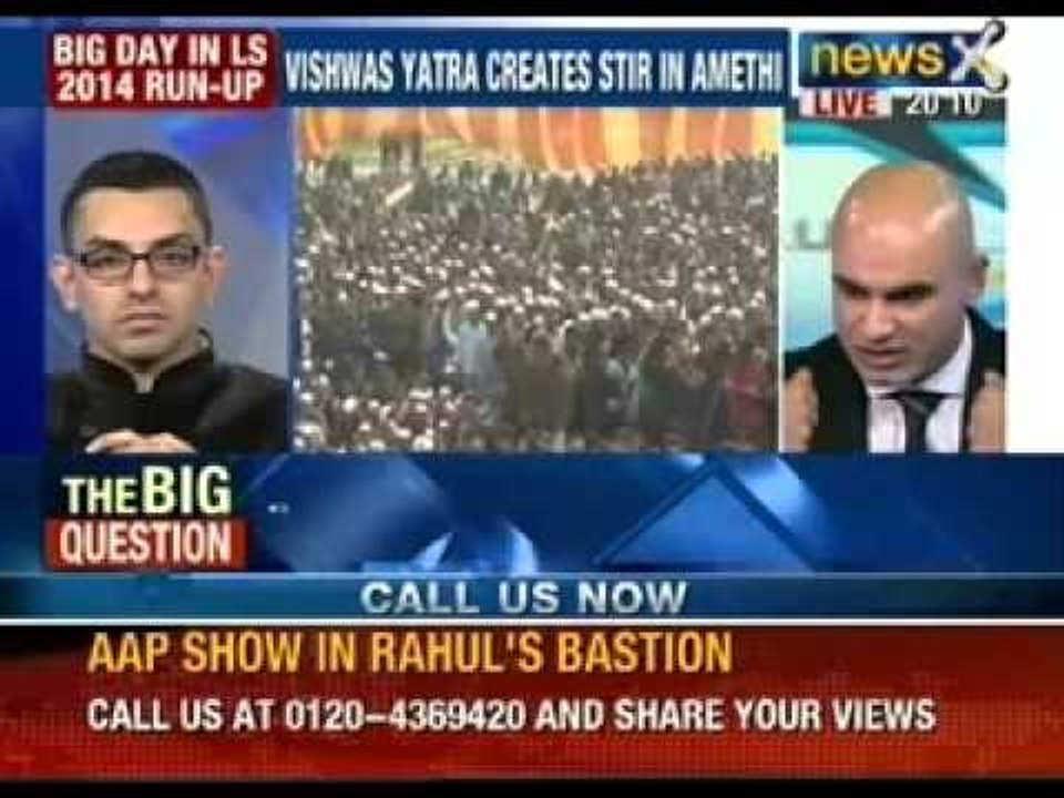 Can AAP leader Kumar Vishwas demolish Rahul in Gandhi bastion?