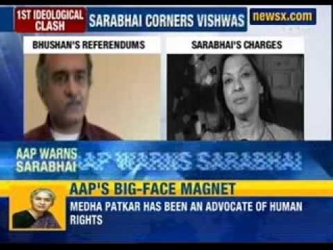 Mallika joins AAP, targets 'Pro Modi' Kumar Vishwas - NewsX