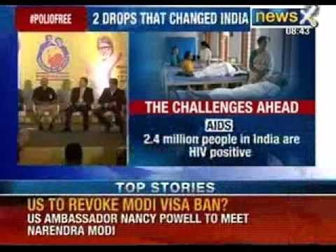 Two drops to freedom: Three years, no new polio cases - NewsX