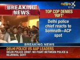 Aam Aadmi Party proposes, Delhi Police disposes. Watch high voltage drama caught on camera.