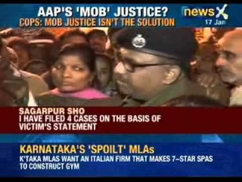Delhi Police hits out at Aam Aadmi Party's 'street justice' - NewsX