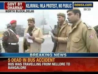 NewsX: Arvind Kejriwal's dharna, and Common Man's trouble go hand in hand