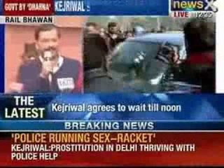 Arvind Kejriwal's idea of Governance. Government by 'Dharna', 'Anarchy' and Blackmail.