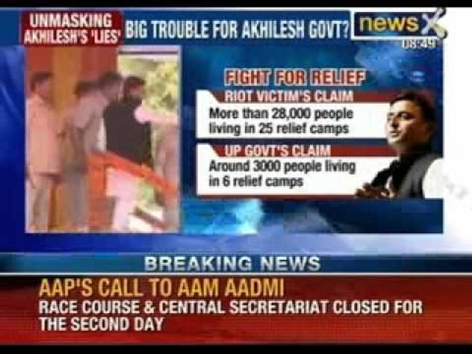 Truth about Muzaffarnagar: Petition exposes Akhilesh's 'lies' of number of riot victim in camps