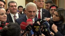 İstanbul- Binali Yıldırım Stk Temsilcileriyle Görüşmesinin Ardından Soruları Yanıtladı